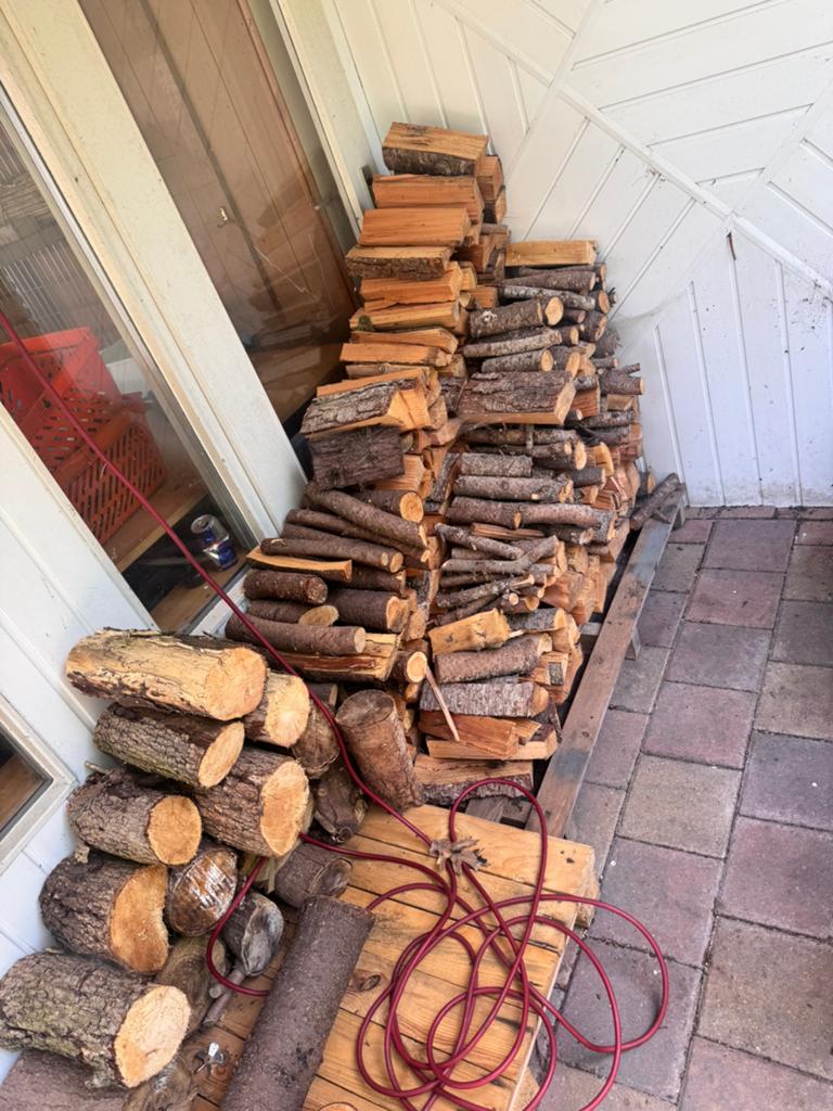 Spar hout gekloofd, Minder dan 3 m³, Ophalen