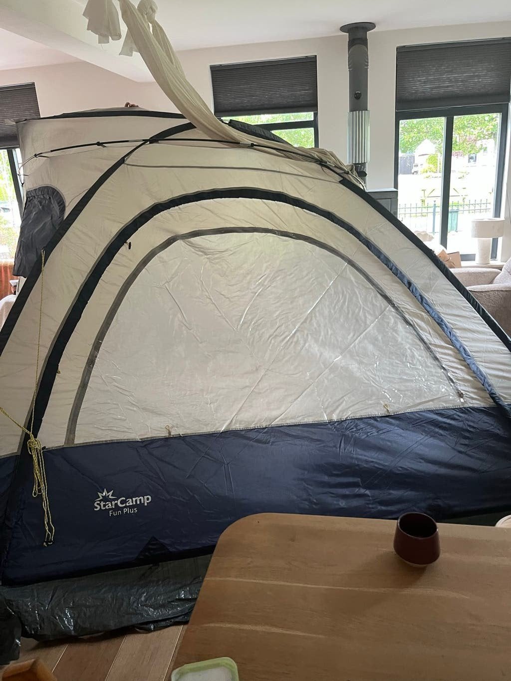 StarCamp Fun Plus voortent/luifel, Caravans en Kamperen, Tenten, Ophalen of Verzenden, Zo goed als nieuw, Tot en met 2