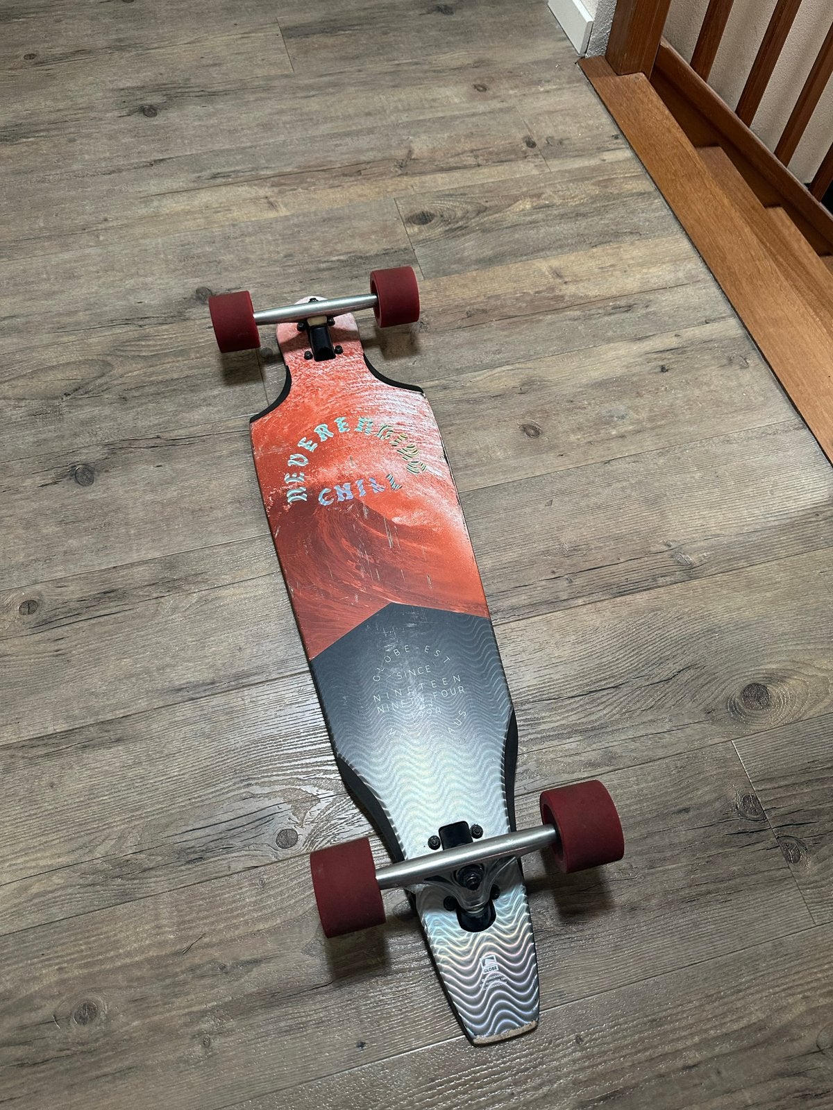 Globe Longboard - Ideaal voor cruisen en carven, Ophalen of Verzenden, Gebruikt, Skateboard, Longboard