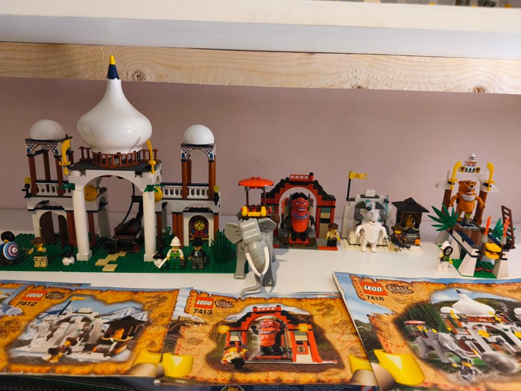 Lego adventure orient expedition sets, Ophalen of Verzenden, Zo goed als nieuw