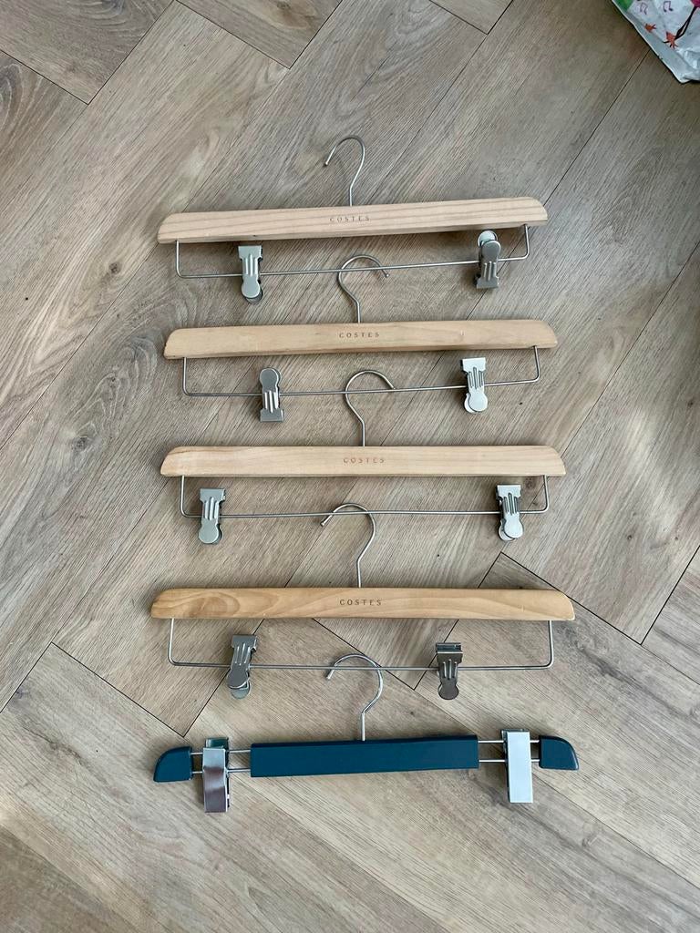 Costes broekhangers, Ophalen of Verzenden, Zo goed als nieuw, Hout, Kinderen en Volwassenen