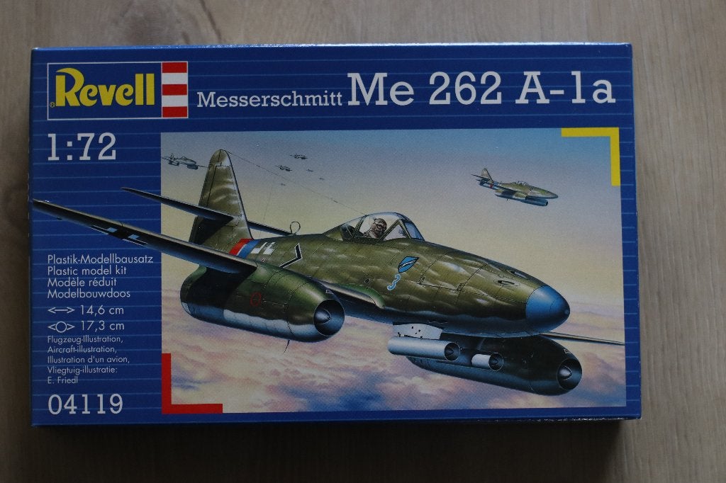 Messrschmitt Me 262 A-1a Revell 1/72, 1:72 tot 1:144, Revell, Nieuw, Ophalen of Verzenden