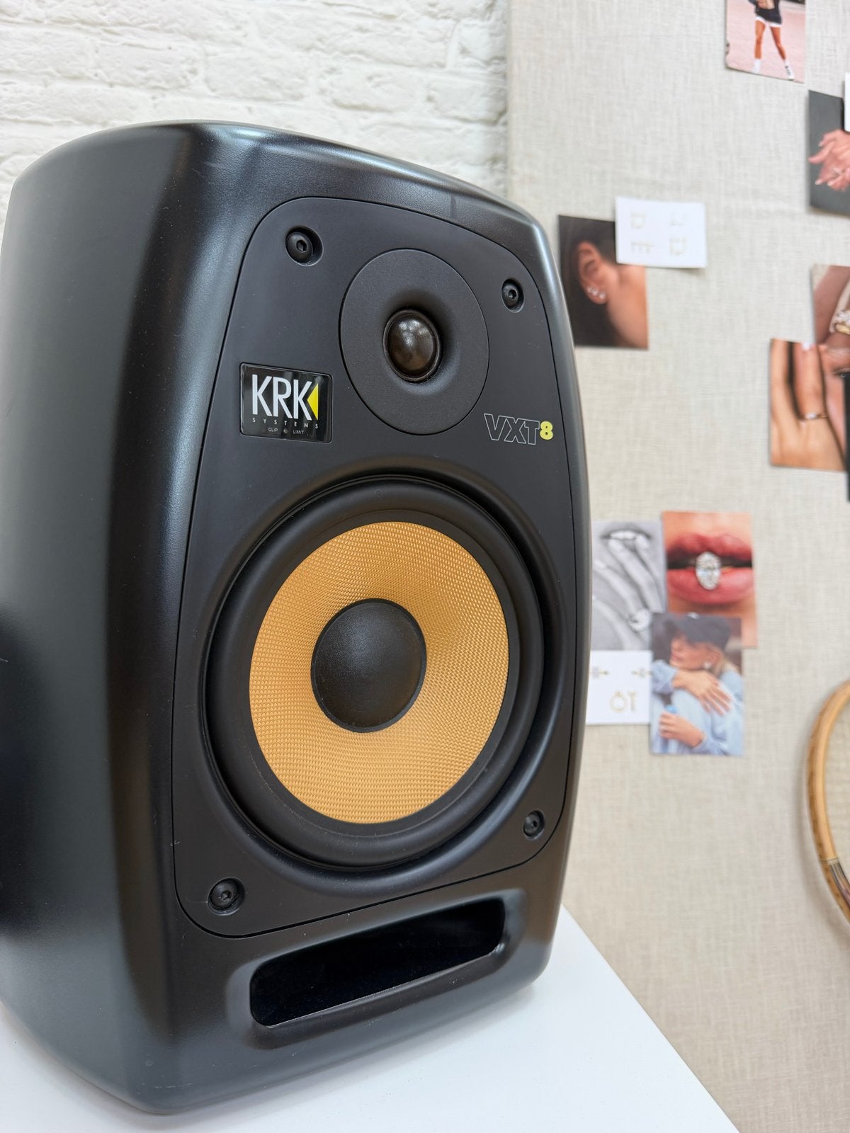 1x KRK VXT8 Studio Monitor met Bluetooth-connector en kabels, Audio, Tv en Foto, Luidsprekers, Ophalen, Studiomonitor, Gebruikt