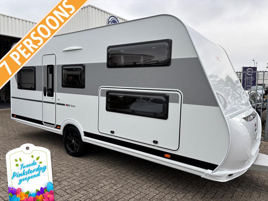 LMC Style Lift 500 K met gratis mover, Caravans en Kamperen, Caravans, Rondzit, Meer dan 6, 6 tot 7 meter, Schokbreker