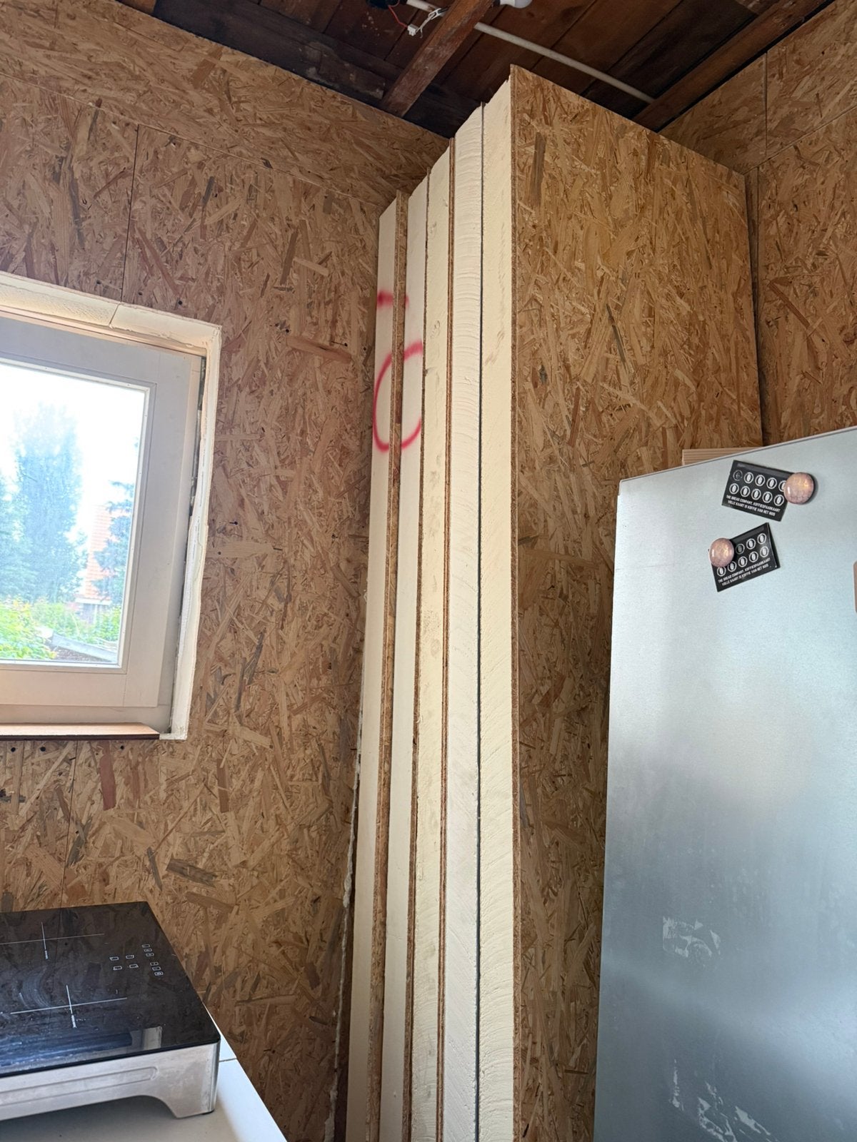 5x Isolatieplaat PIR +OSB 2600x600x100+18mm, Doe-het-zelf en Verbouw, Isolatie en Afdichting, Nieuw, Hardschuim (Pir), 8 tot 12 cm