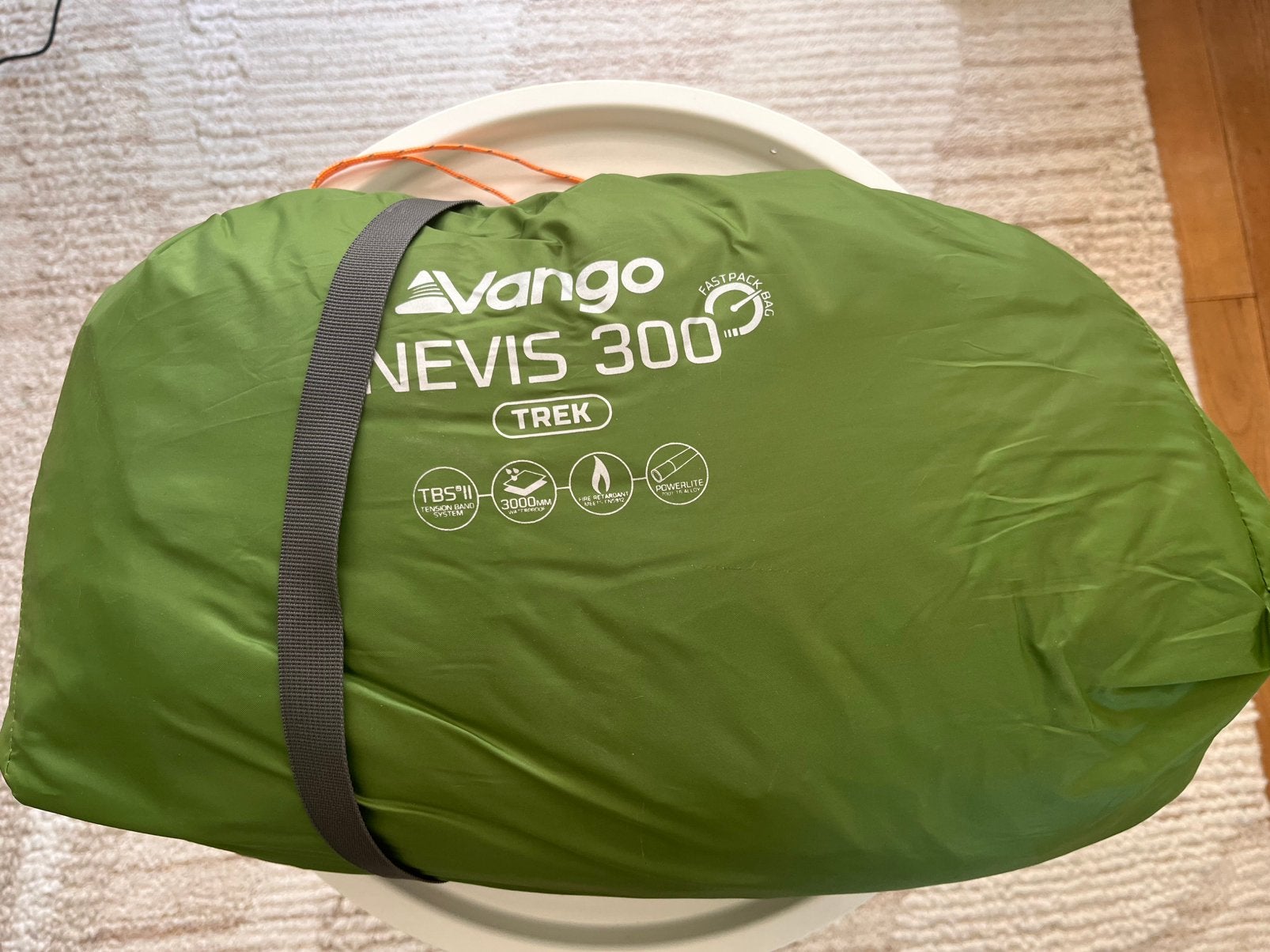 Nieuwe Vango Nevis 300 tent, Caravans en Kamperen, Ophalen of Verzenden, Zo goed als nieuw