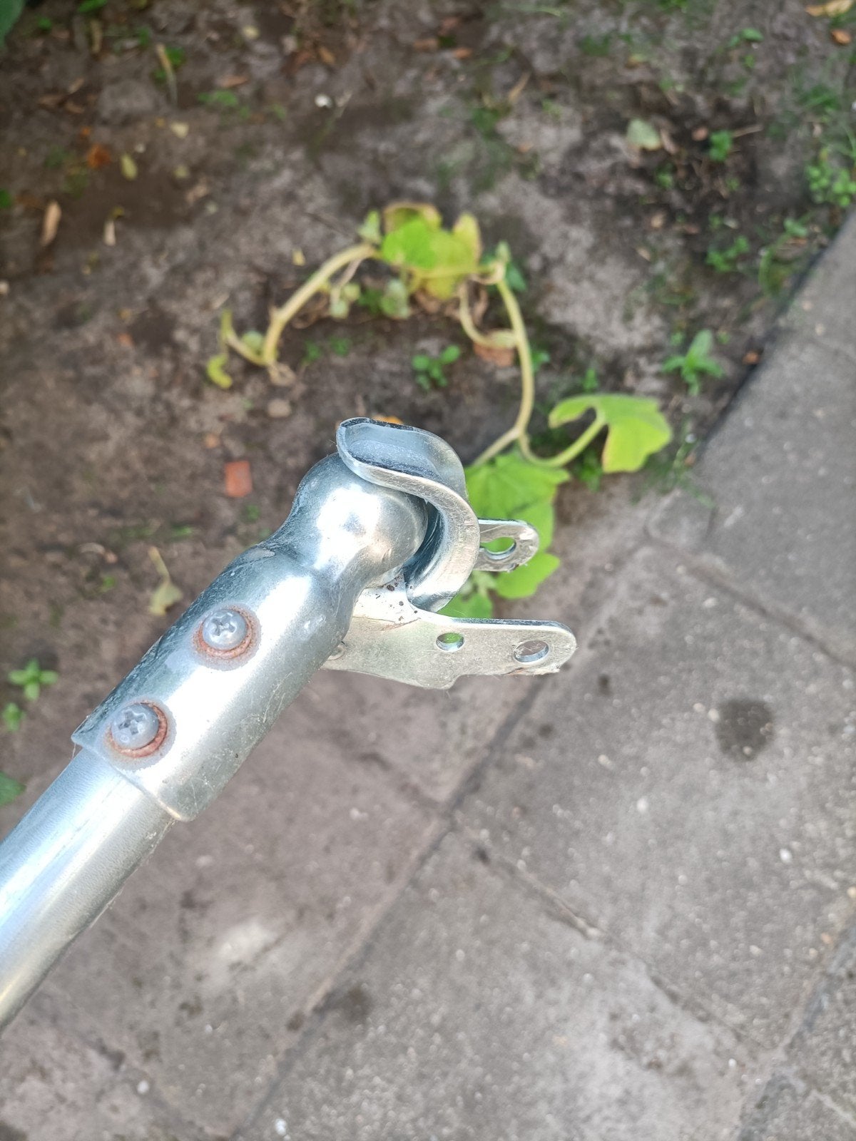 Stevige zelfgemaakte aanhanger voor fiets, Ophalen, Gebruikt