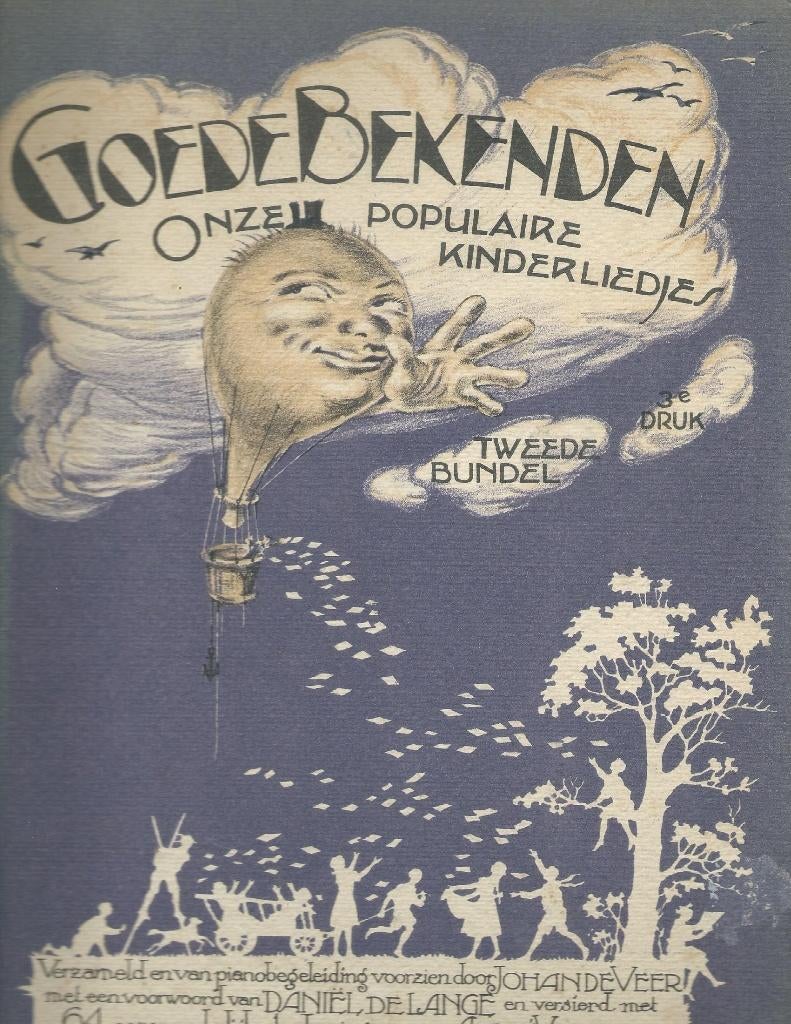 Goede Bekenden Onze populaire kinderliedjes deel 2, Muziek en Instrumenten, Bladmuziek, Zang, Gebruikt, Ophalen of Verzenden, Artiest of Componist