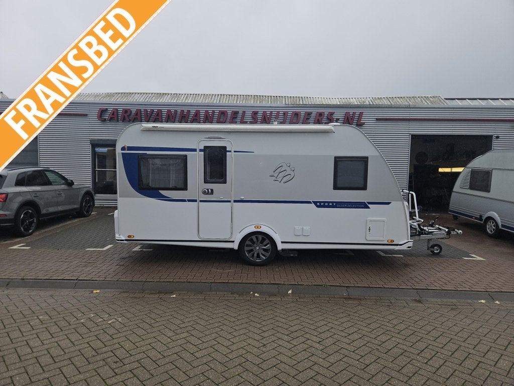 Knaus Sport Silver Selection 450 Mover!VT!Zakluifel!, Caravans en Kamperen, Schokbreker, Rondzit, Bedrijf, 4 tot 5 meter
