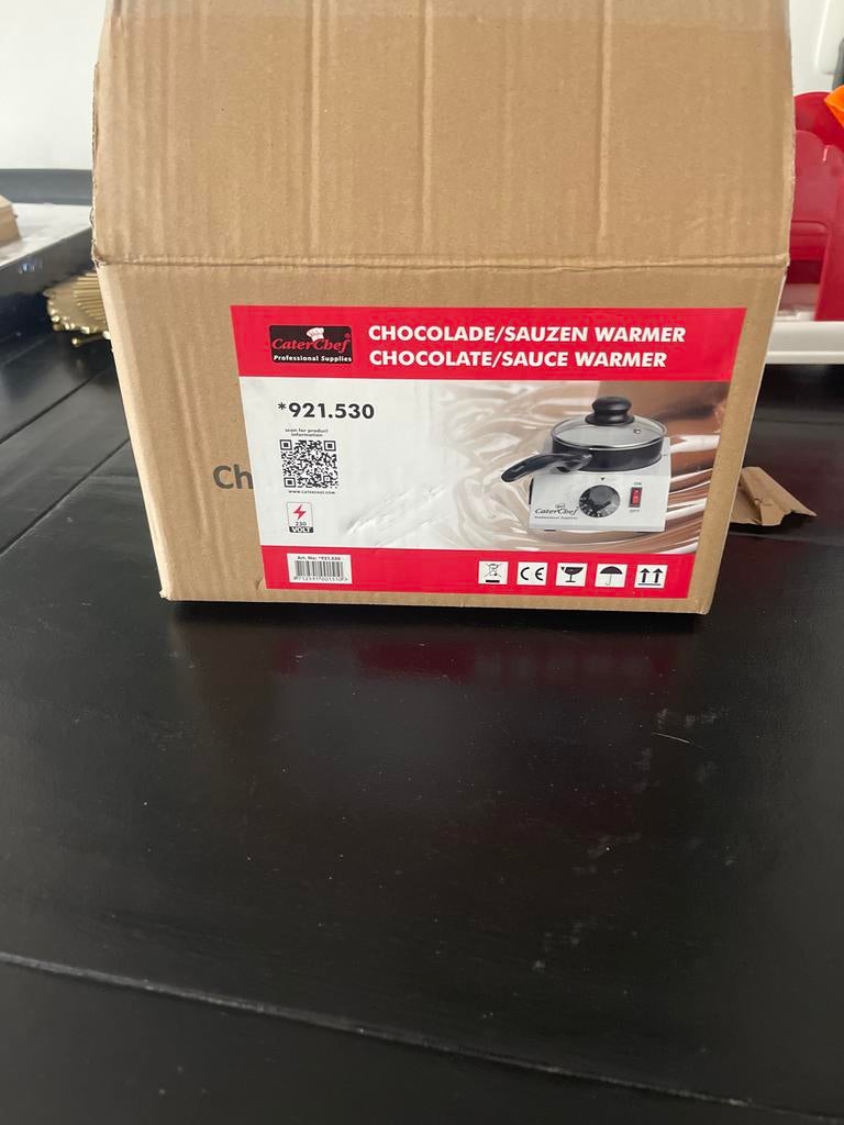 CaterChef Chocolade/Sauzen Warmer - Nieuw in doos, Ophalen, Nieuw