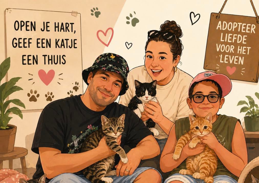 Katten/kitten duo gezocht!, Dieren en Toebehoren, Katten en Kittens | Overige Katten, Meerdere dieren, 0 tot 2 jaar