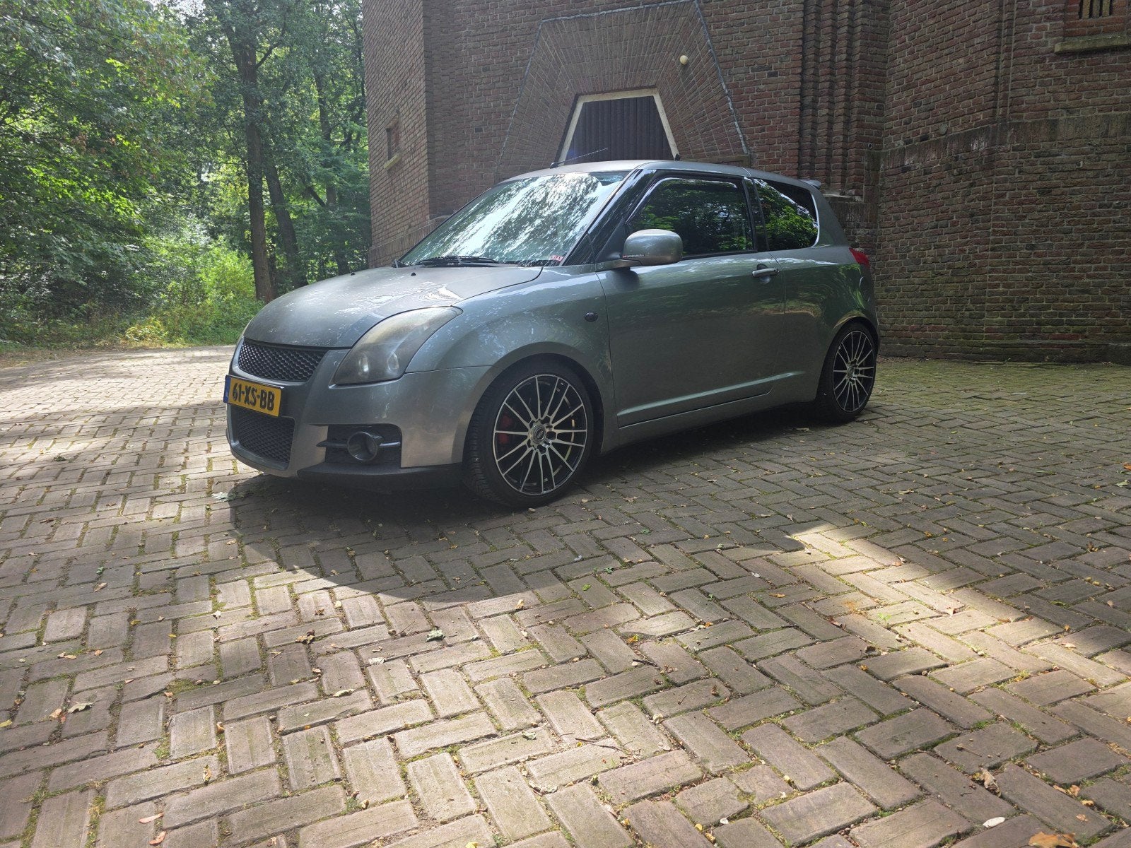 Suzuki Swift 1.6 3D Sport 2007 Grijs, Voorwielaandrijving, 1005 kg, 125 pk, 40 €/maand