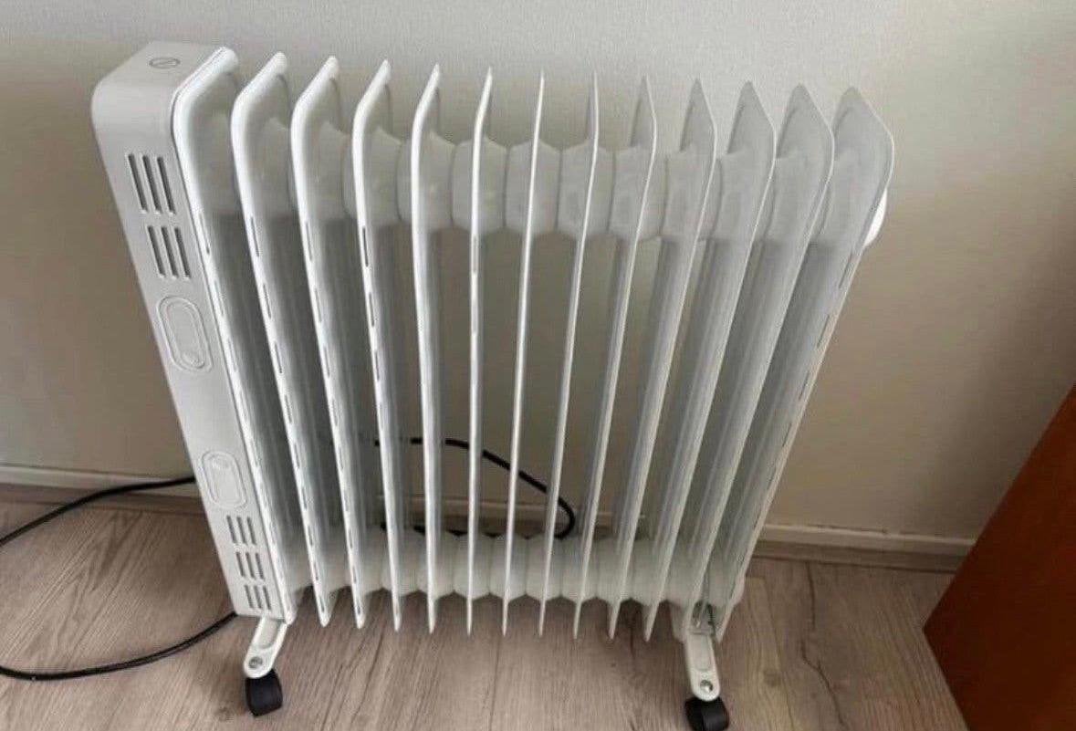 Elektrische kachel Fuave, Ophalen, 30 tot 80 cm, Gebruikt, Kachel