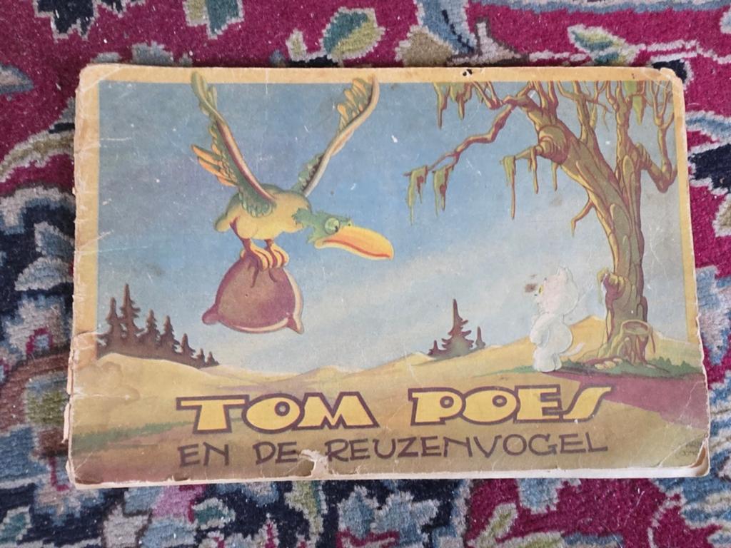 Vintage antieke Tom Poes (wel beschadigd), Eén comic, Ophalen of Verzenden, Gelezen, Europa