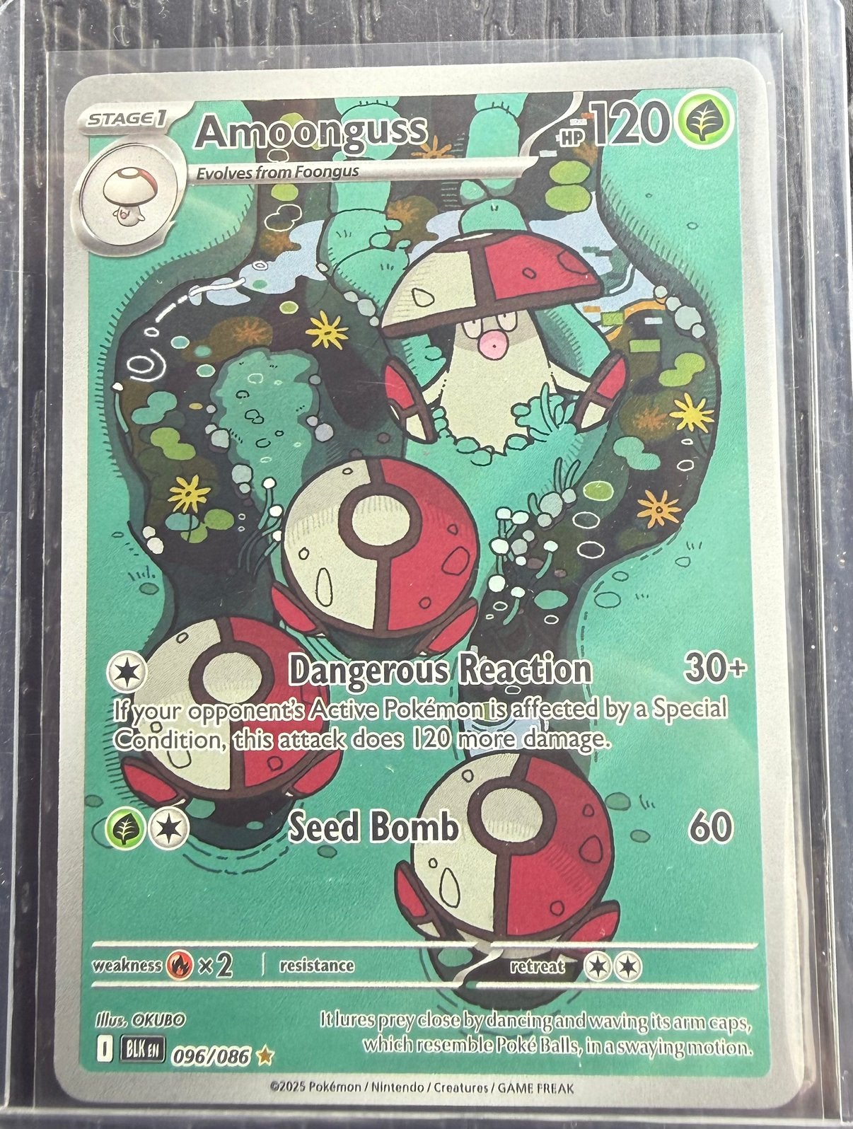 Pokemon Amoonguss 096/086 Black Bolt, Ophalen of Verzenden, Zo goed als nieuw