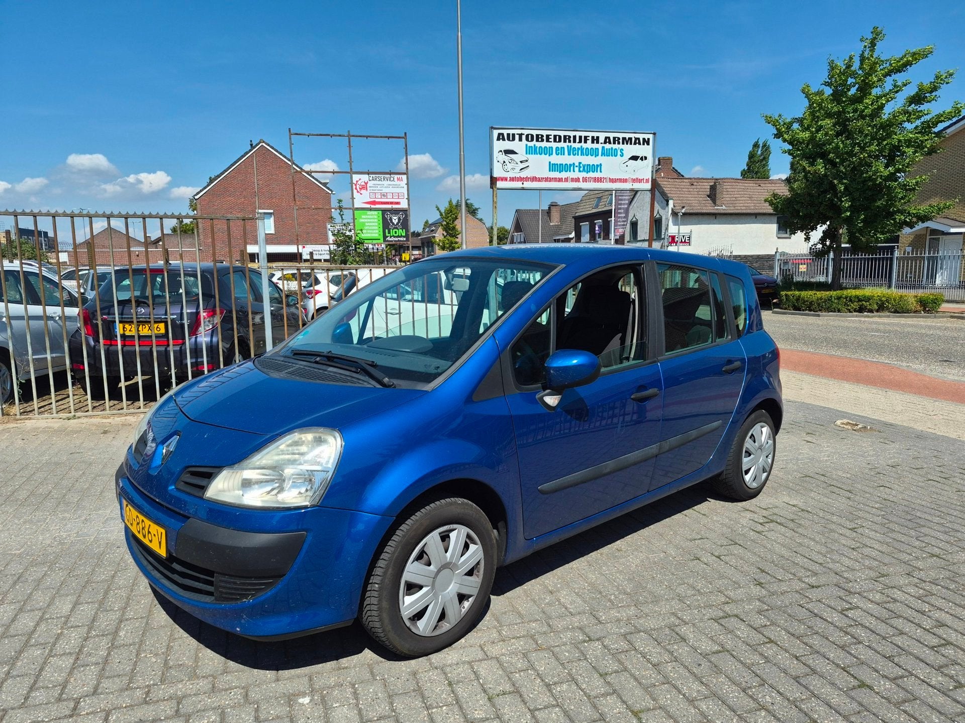 Renault Grand Modus 1.2-16V Expression, Auto's, Voorwielaandrijving, Gebruikt, 4 cilinders, Blauw