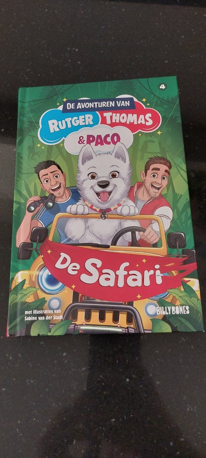 Nieuw! De avonturen van Rutger, Thomas & Paco op Safari, Boeken, Ophalen of Verzenden, Nieuw, Billy Bones, Fictie algemeen