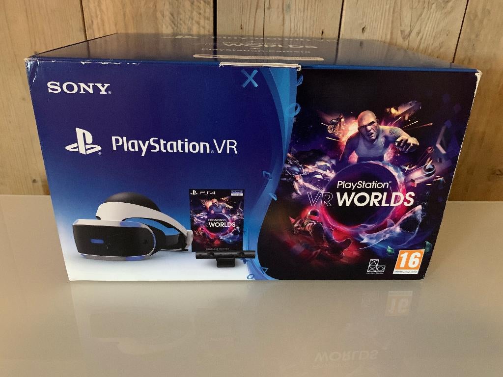 Sony PlayStation VR – In topstaat (compleet) + VR Worlds, Ophalen, Gebruikt, VR-bril, Sony PlayStation
