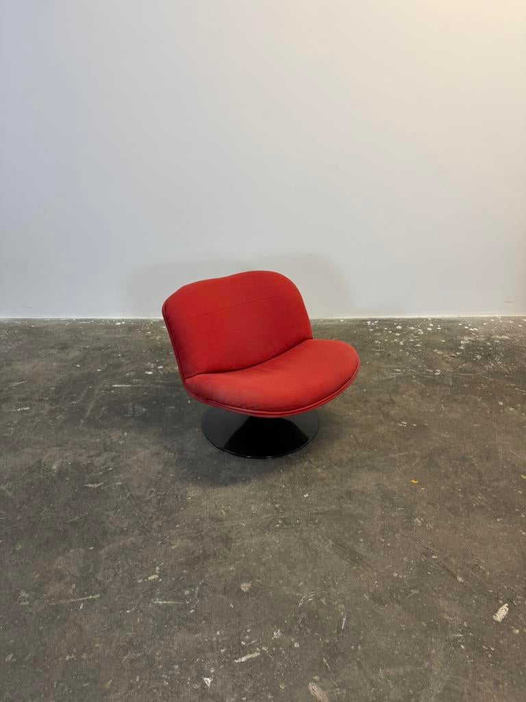 Artifort F504 kuipstoel rood Geoffrey Harcourt, Ophalen, Zo goed als nieuw