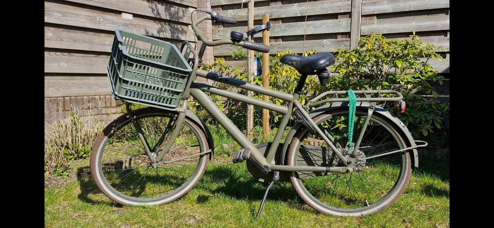 Mooie Cortina U4 transportfiets 24" legergroen, Ophalen, Cortina U4 transportfiets, Minder dan 49 cm, Zo goed als nieuw