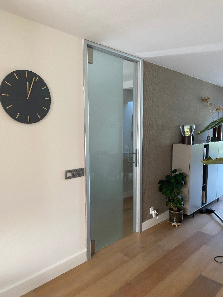 Glazen binnendeur van Anyway Doors, Ophalen, Gebruikt, 80 tot 100 cm, 215 cm of meer