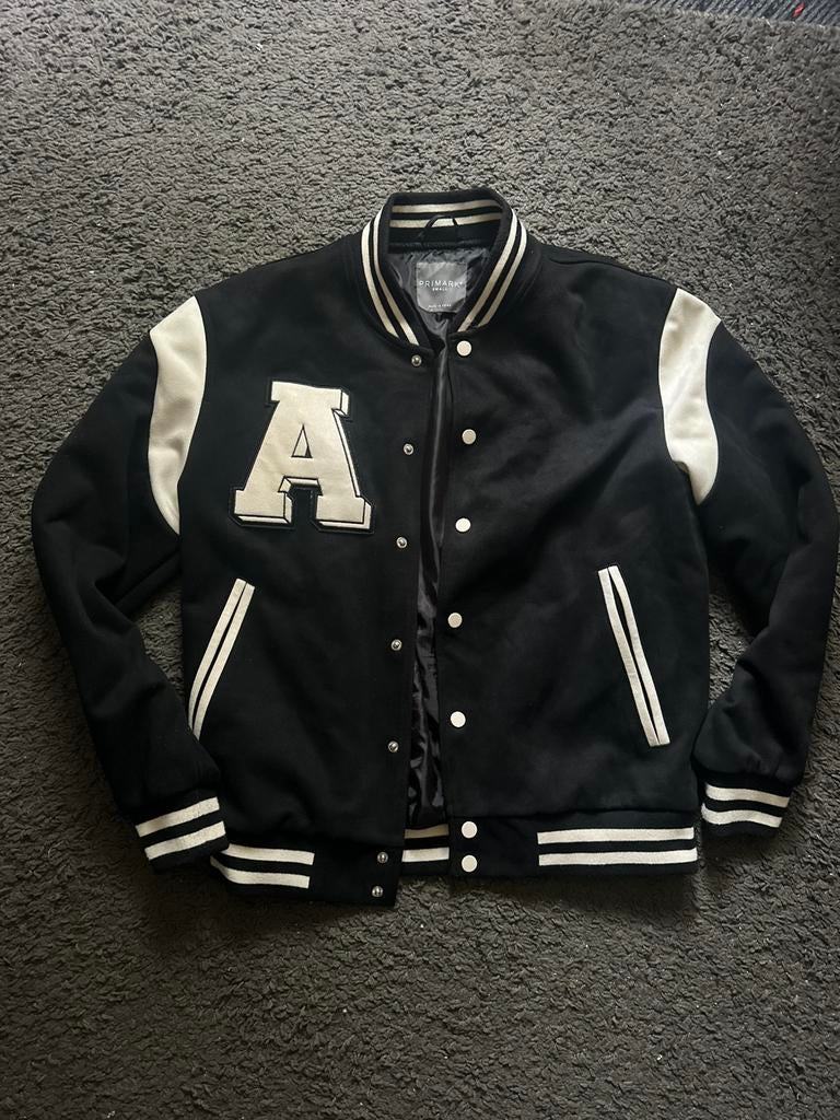 Baseball Jack, Ophalen of Verzenden, Zo goed als nieuw, Maat 48/50 (M), Zwart