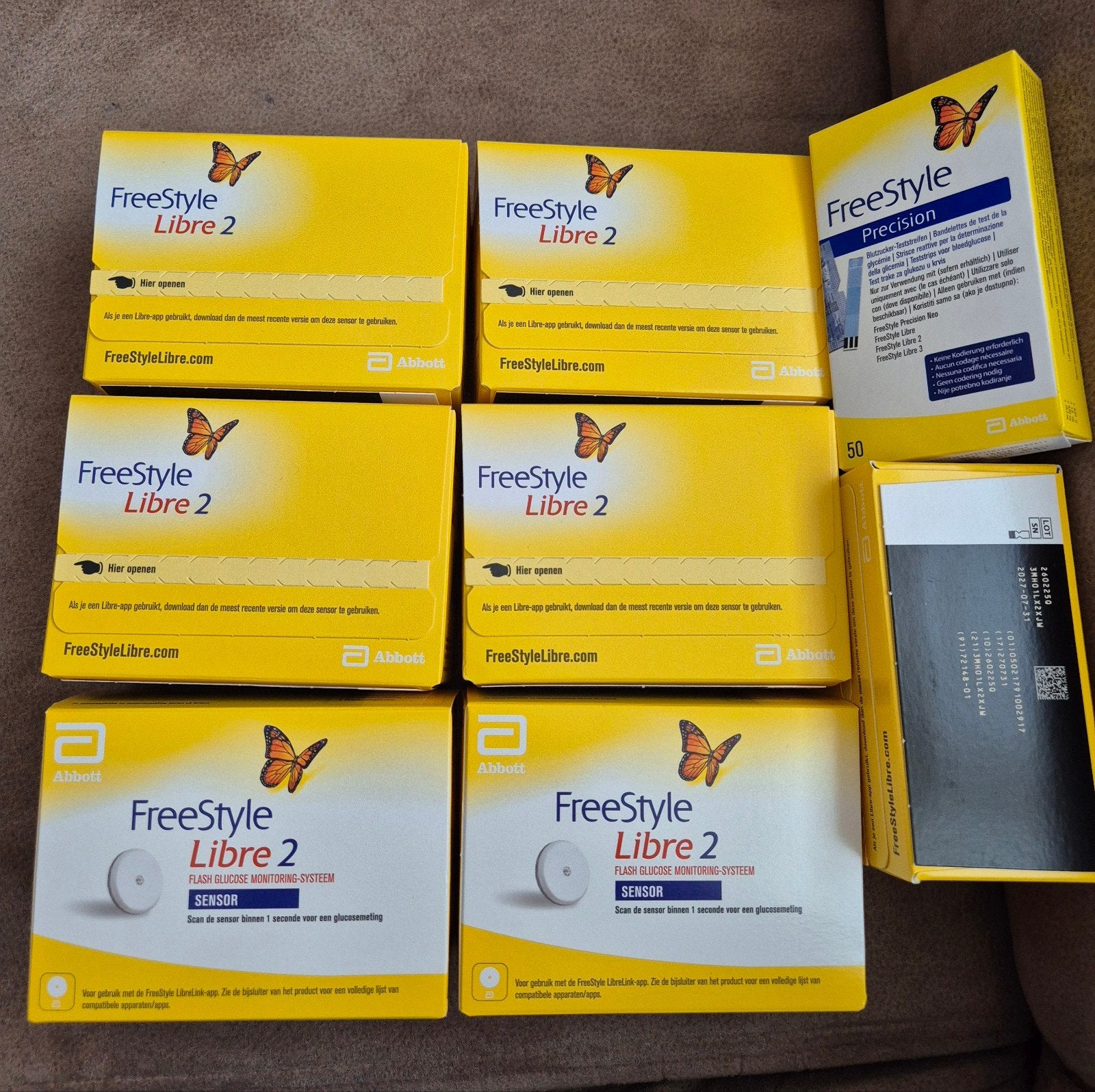 Freestyle Libre 2 Sensoren en Precision Glucosemeter, Diversen, Ophalen of Verzenden, Nieuw