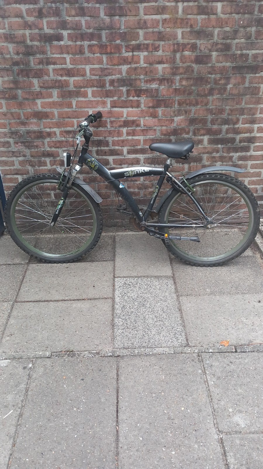 Oude 26 inch fiets met 3 versnellingen, Ophalen