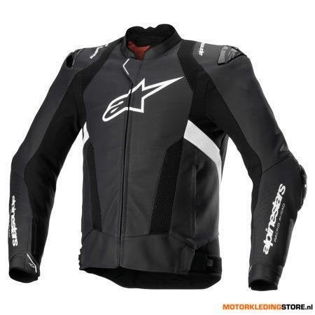 Alpinestars Missile V3 Airflow Leren Motorjas, Zwart-Wit, Ophalen of Verzenden, Nieuw met kaartje