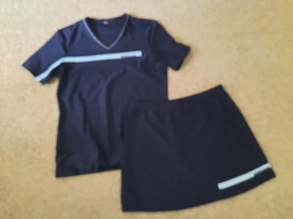 SPORTKLEDING SET; SHIRT EN ROKJE, Kleding | Dames, Sportkleding, Blauw, Maat 42/44 (L), Ophalen of Verzenden, Zo goed als nieuw