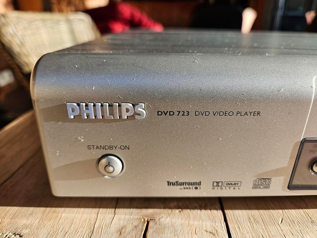 Philips DVD 723 DVD Video Player - Goede Staat, Ophalen of Verzenden, Gebruikt, Dvd-speler, Philips