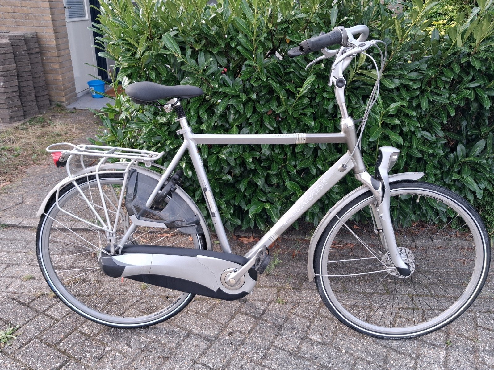 Batavus Intermezzo Supreme Herenfiets - Zilver, Ophalen, Gebruikt, Versnellingen, Batavus