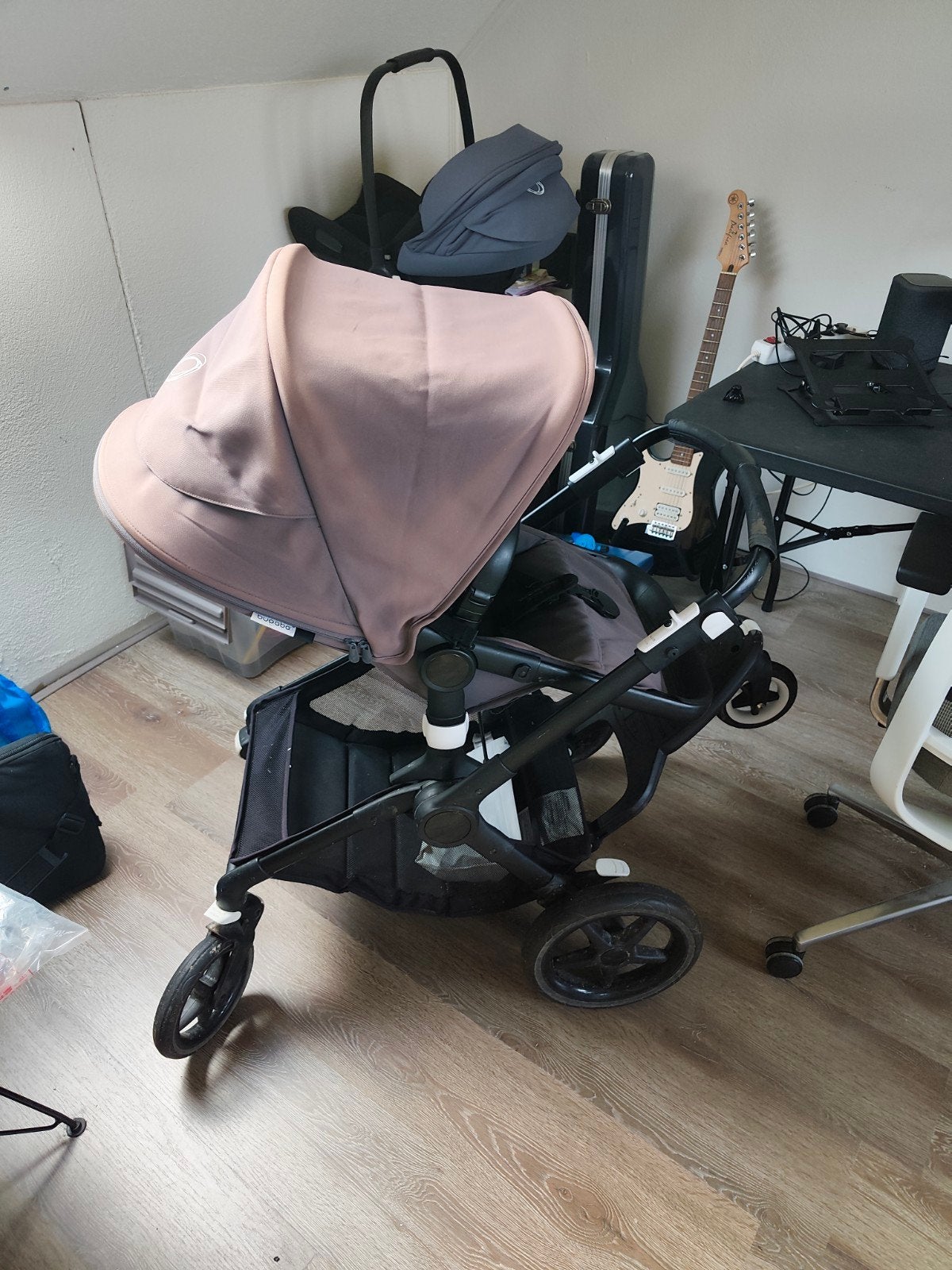 Bugaboo fox2 kinderwagen met veel accessoires, Ophalen, Gebruikt, Bugaboo, Verstelbare duwstang