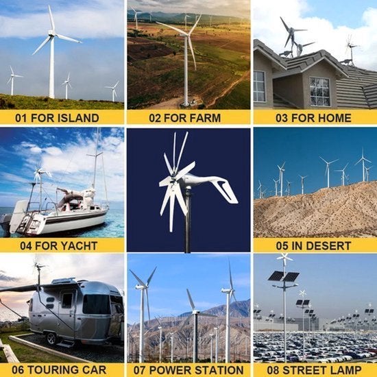 Windturbine - Windmolen - Windturbine Generator - Windenergi, Corvance B.V., Verzenden, Nieuw, Corvancebol@gmail.com