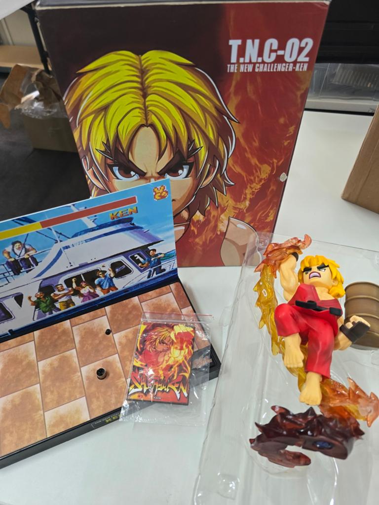 Street Fighter Ken T.N.C-02 figuur, Verzamelen, Ophalen of Verzenden