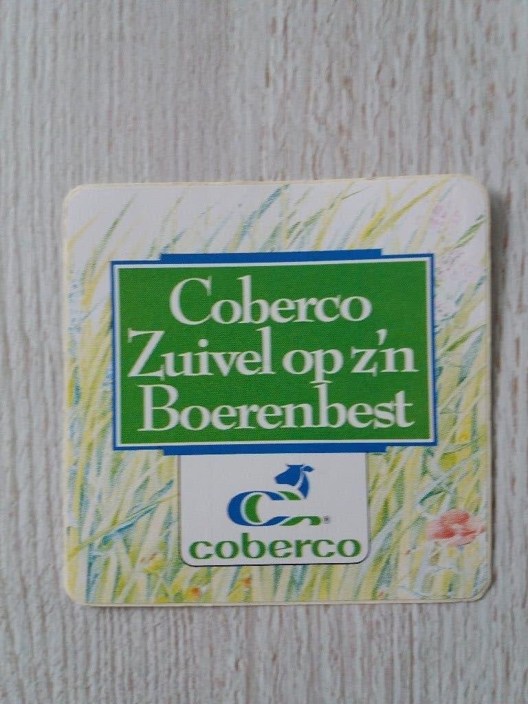 sticker Coberco Zuivel op z'n Boerenbest, Ophalen of Verzenden, Zo goed als nieuw, Merk