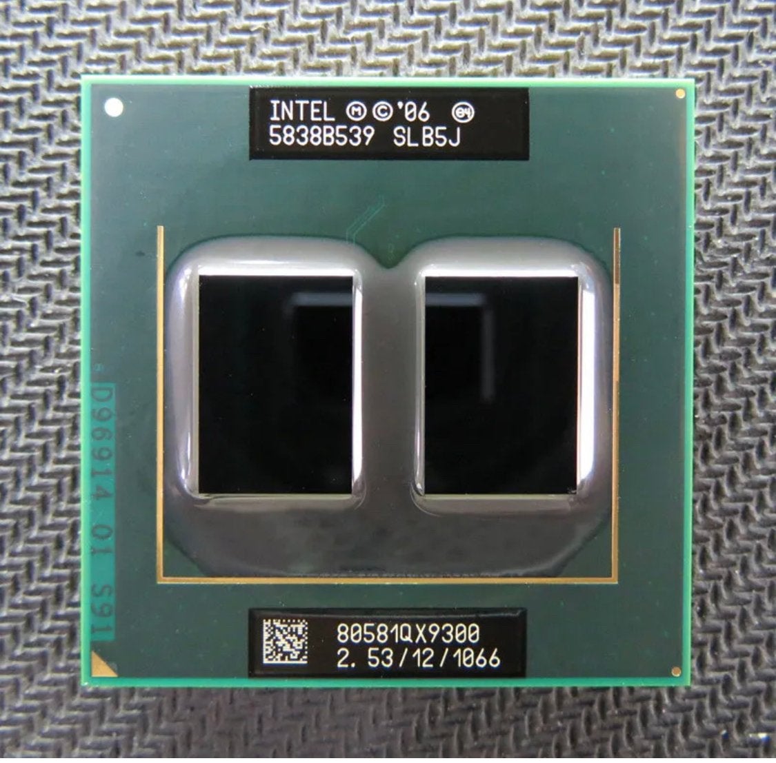 Intel Core 2 Extreme QX9300 2.53GHz dual-core cpu PGA 478, Ophalen of Verzenden, Gebruikt, 2-core, 2 tot 3 Ghz