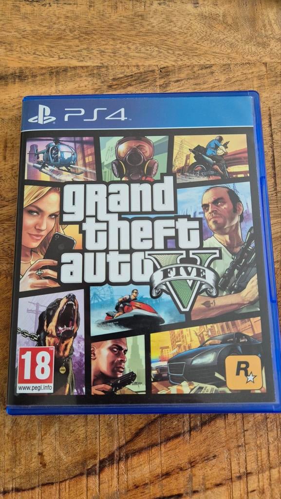 Grand Theft Auto V (GTA 5) PS4 - Actie/Avontuur, Avontuur en Actie, Online, Vanaf 18 jaar, 1 speler