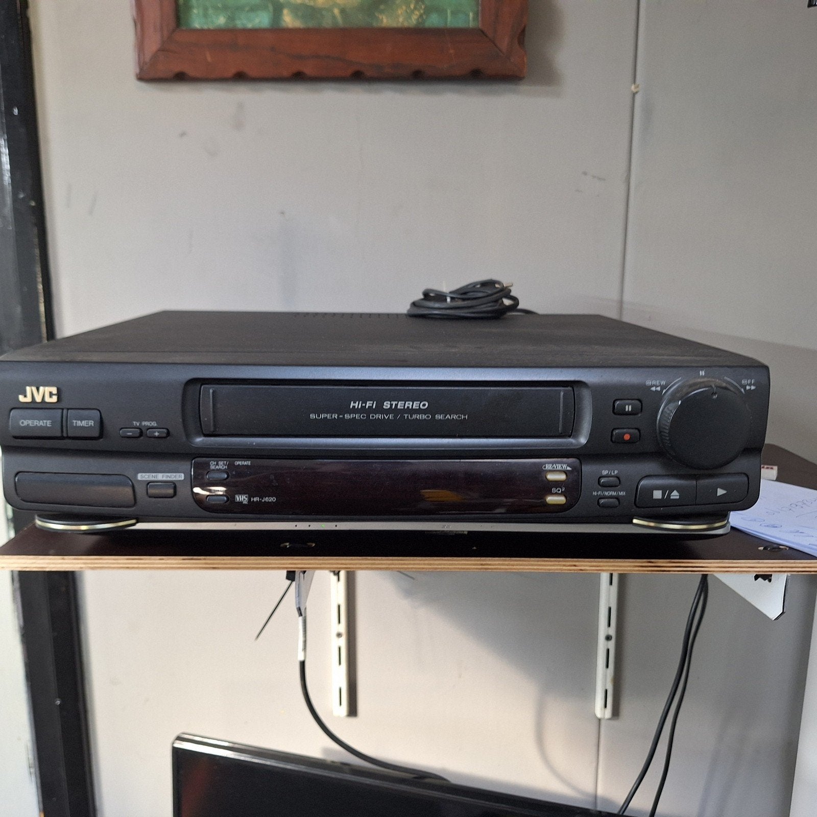 JVC HR-J620E VHS Videorecorder met Afstandsbediening, Ophalen, Gebruikt, VHS-speler of -recorder