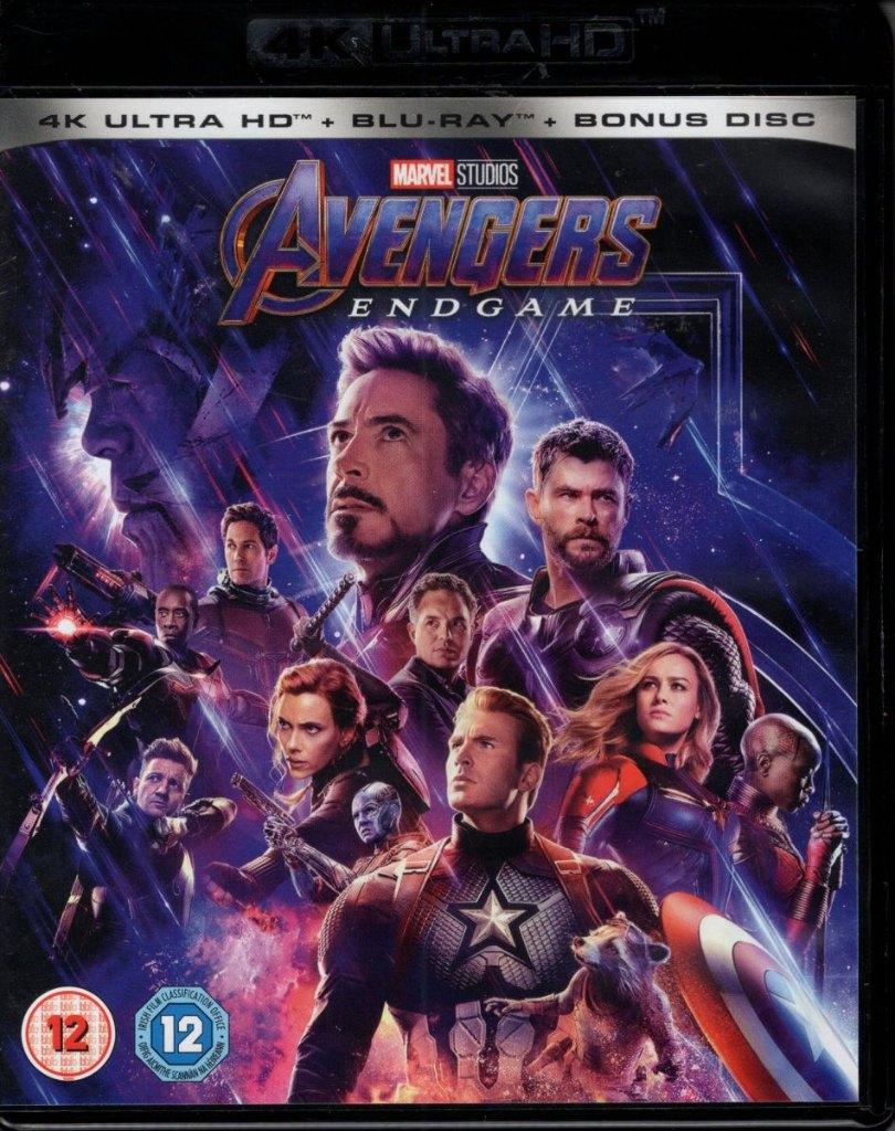 Avengers Endgame - 4k + bluray - 3 disc - Engels ondertiteld, Verzenden, Zo goed als nieuw, Disney Movies, Dsa@vendorservices.nl