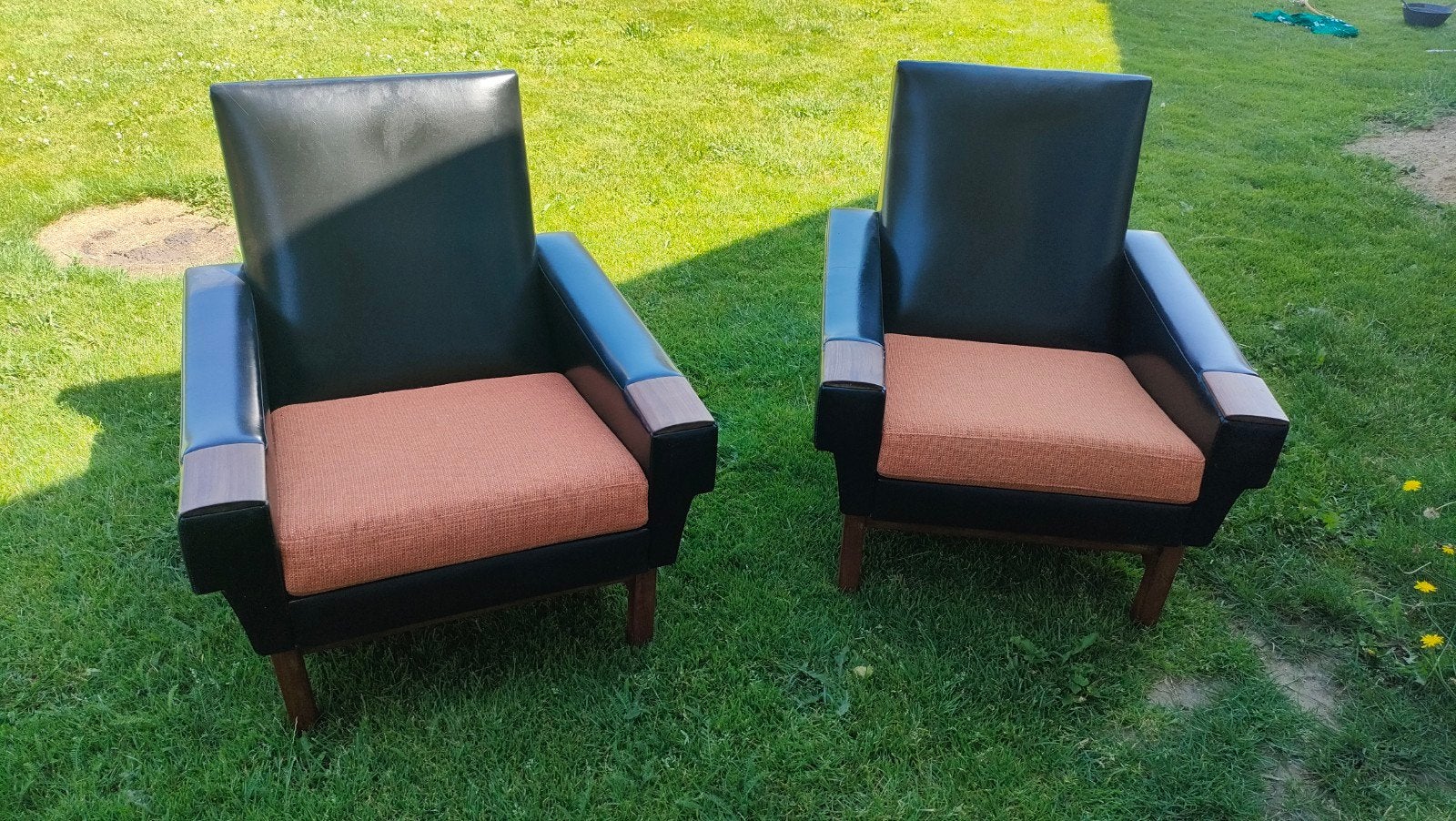 Leuke retro fauteuils, Ophalen, Gebruikt, Overige materialen, Retro
