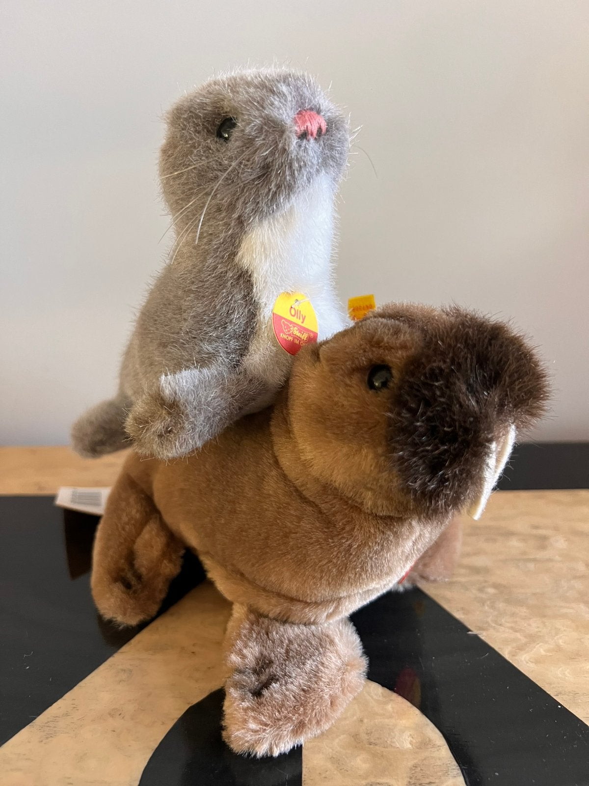 Vintage zeehond en walrus van Steiff, Ophalen of Verzenden