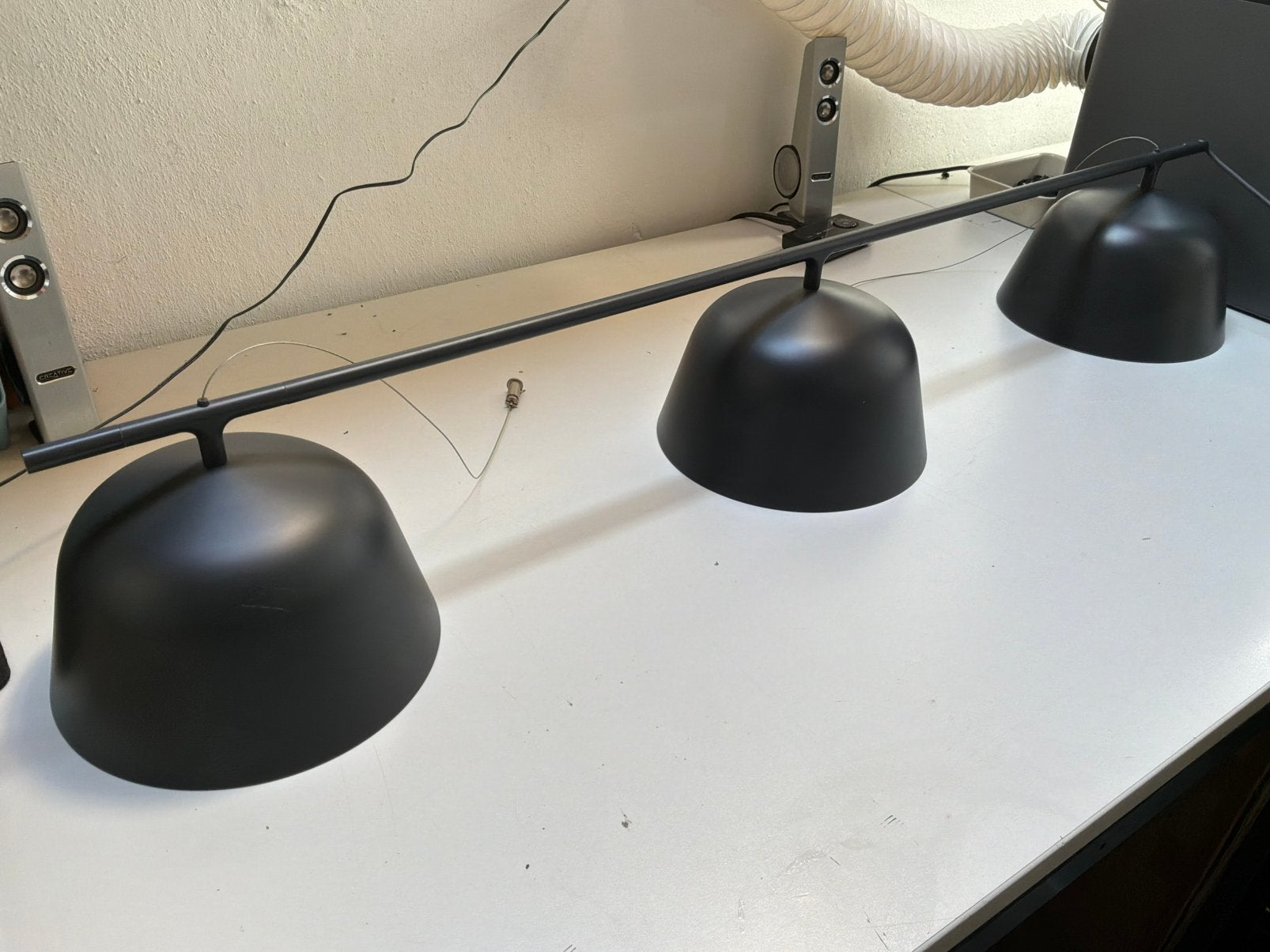 Muuto Ambit rail design hanglamp zwart, Ophalen, Gebruikt, Metaal, Hay, scandinavisch, japandi