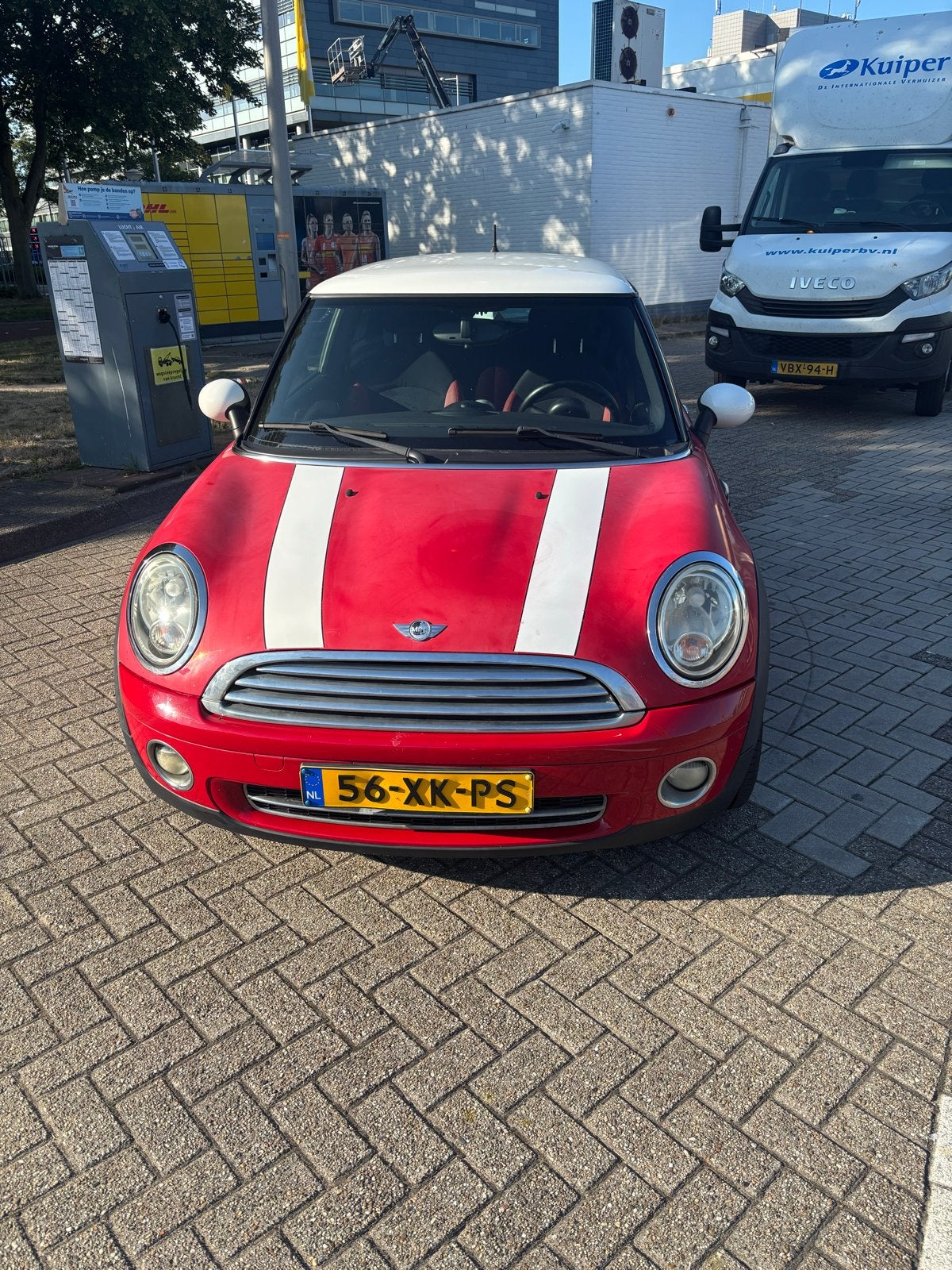 Mini 1.6 Cooper 2007 Rood, Voorwielaandrijving, Mistlampen, 750 kg, 4 cilinders