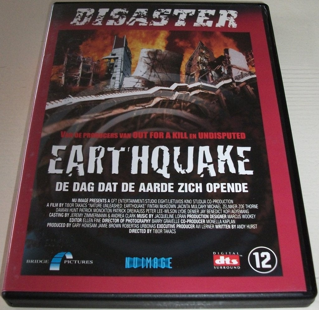 Dvd *** DISASTER COLLECTION *** Earthquake, Cd's en Dvd's, Dvd's | Actie, Zo goed als nieuw, Actiethriller, Vanaf 12 jaar, Engels