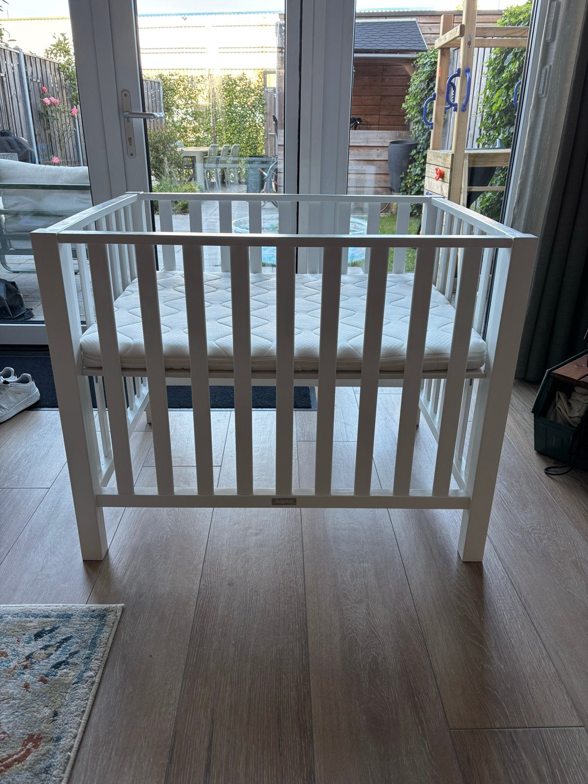 Bopita Brent Box met Bopita Boxmatras, Ophalen, Gebruikt, 70 tot 85 cm, Minder dan 140 cm