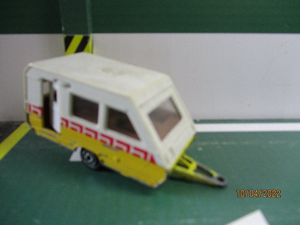 Majorette Caravan Bespeeld, Gebruikt, Overige typen, Ophalen of Verzenden, X
