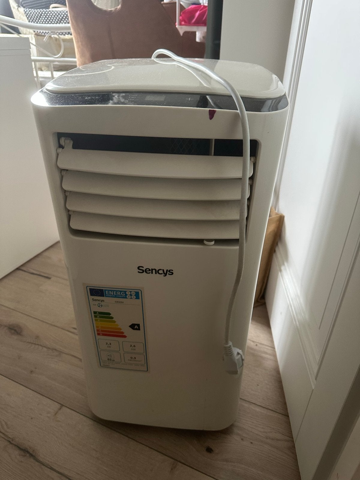 Sencys Mobiele Airco - Koelen, Ventileren, Ontvochtigen, Gebruikt, Minder dan 60 m³, 3 snelheden of meer, Ophalen of Verzenden