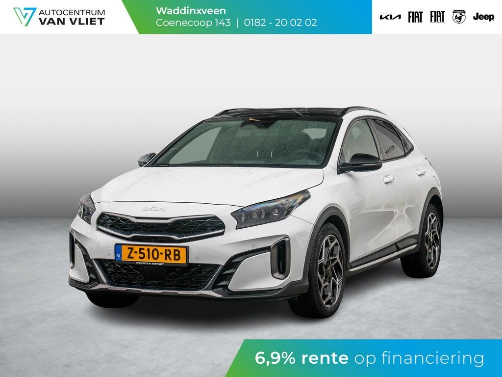 Kia XCeed 1.5 T-GDi GT-Line | Schuif kantel dak l Stoel&Stuu, Auto's, Kia, Gebruikt, Euro 6, 4 cilinders, 610 kg