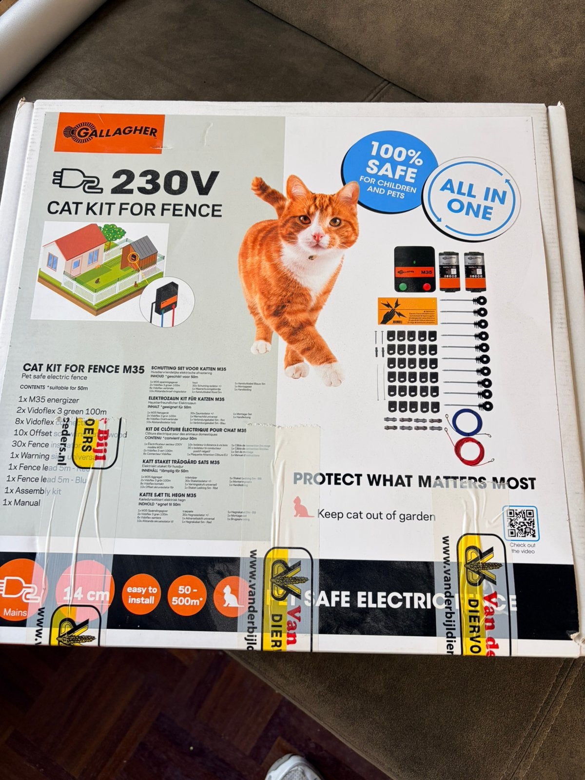 Katten schrikdraad, Dieren en Toebehoren, Ophalen, Nieuw